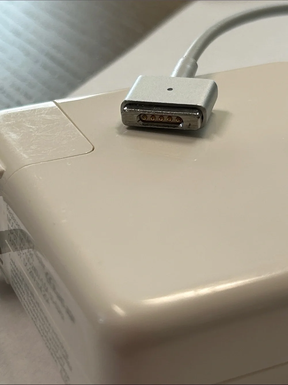 White MagSafe-Style Power Adapter Charger for Apple MacBook